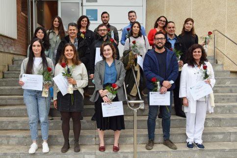 Fotografia dels residents que finalitzen la seva etapa formativa a Osona