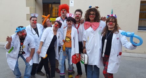 Tot l'equip dels Parranda Clowns