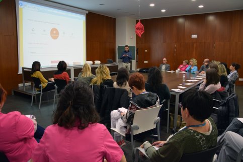 Presentació de GerAPP davant dels professionals d'El Nadal, aquest gener